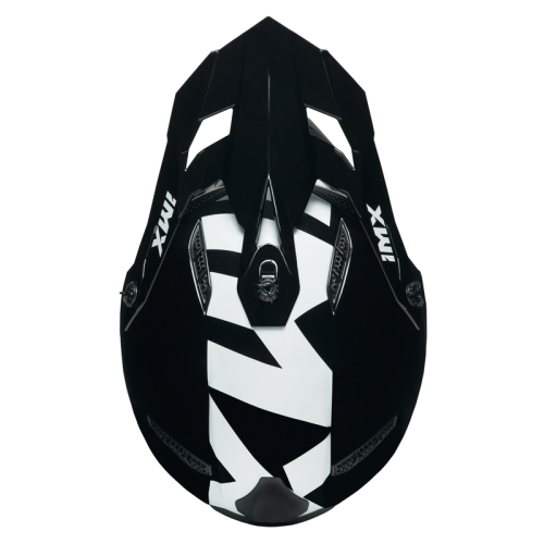 Kask Motocyklowy cross quad IMX FMX-02 BLACK/RED/WHITE GLOSS